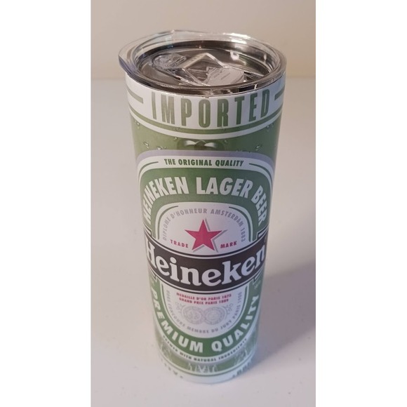 Heineken Tumbler, 20oz, excellent condition